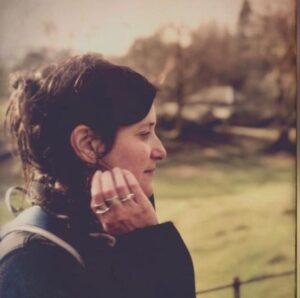 Rachel in a wood