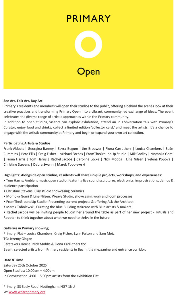 Press Release for Primary Open